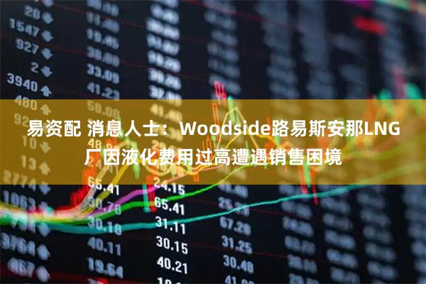 易资配 消息人士：Woodside路易斯安那LNG厂因液化费用过高遭遇销售困境