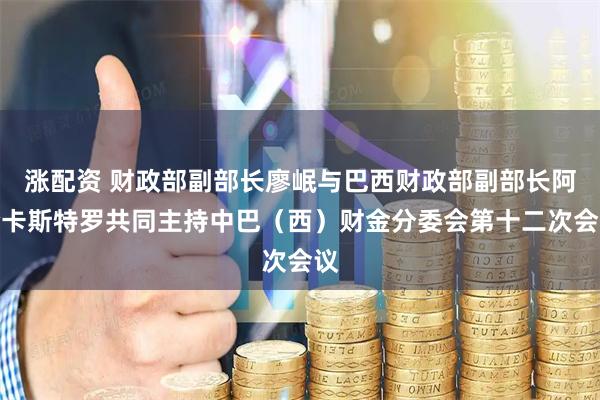 涨配资 财政部副部长廖岷与巴西财政部副部长阿伦卡斯特罗共同主持中巴（西）财金分委会第十二次会议