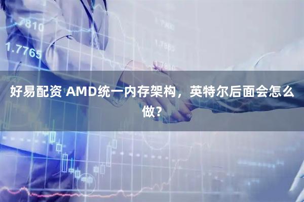 好易配资 AMD统一内存架构，英特尔后面会怎么做？