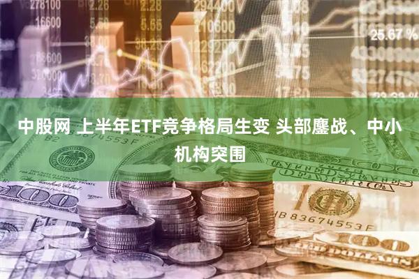 中股网 上半年ETF竞争格局生变 头部鏖战、中小机构突围